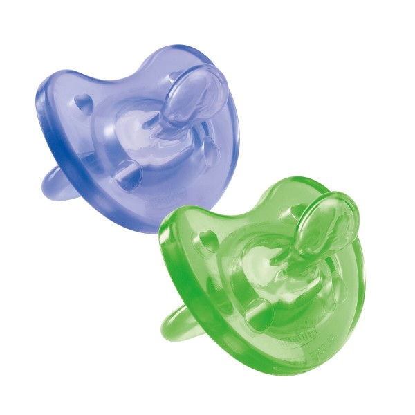 Chicco Chupeta Physio Soft Silicone Neutra_6-12meses (x 1chupeta)