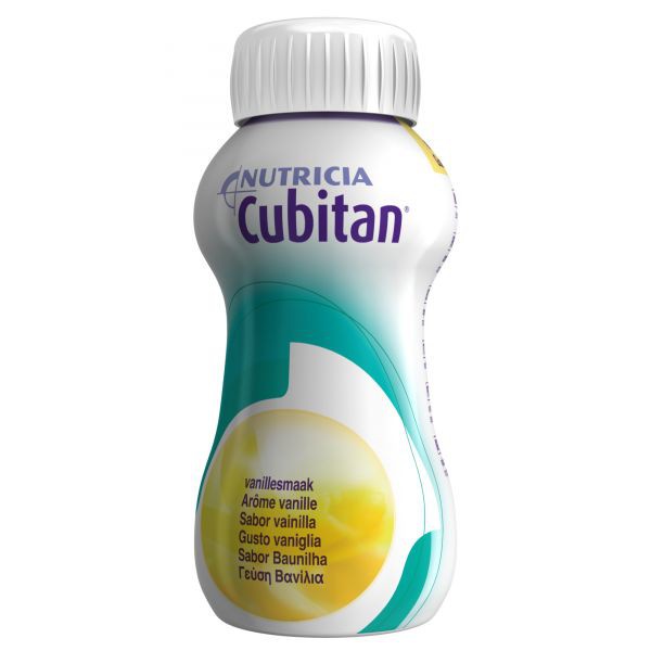 Cubitan Solução Baunilha Frascos - 200ml ( x4 unidades)