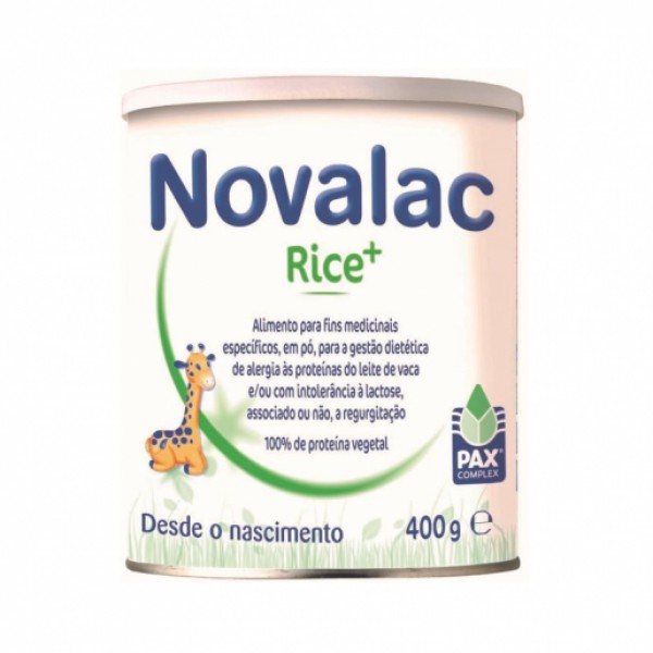 Novalac Rice Pó Alimento Proteico/Intolerantes Lactose - 400g