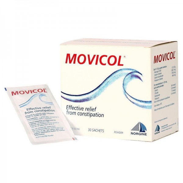 Movicol, 25 mL (x 30 solução oral saquetas)