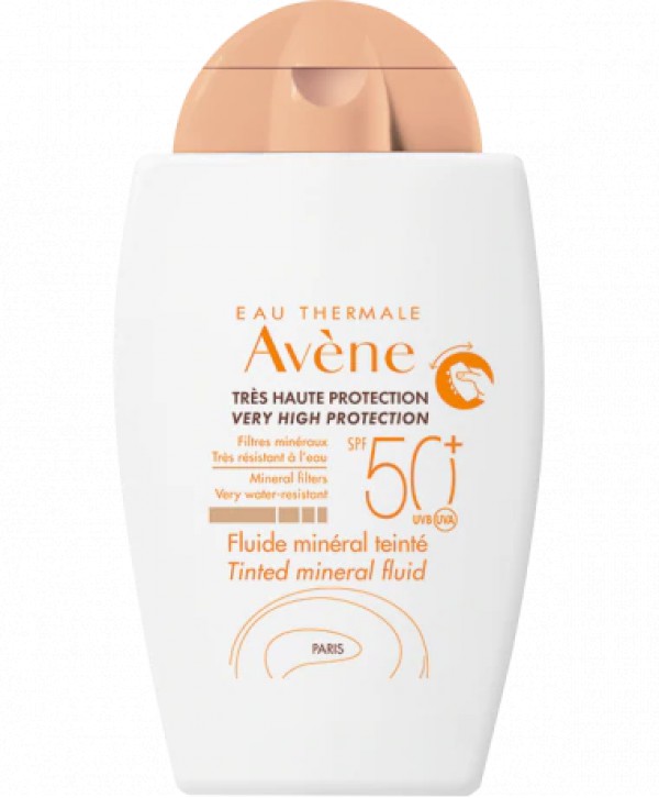 Avène Solar Mineral SPF50+ Fluído c/ Cor - 40 ml