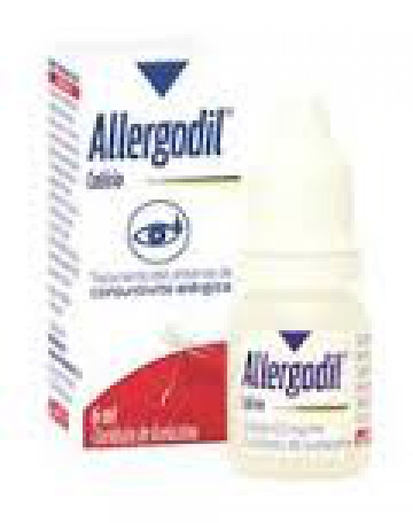 Allergodil 0,5 mg/ml solução colírio - 6ml