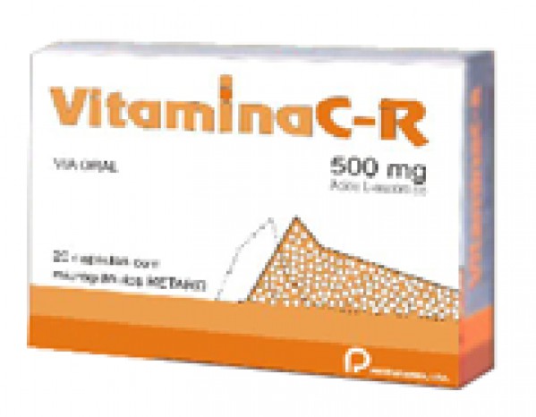 Vitamina C Retard 500 mg (x20 cápsulas libertação prolongada)