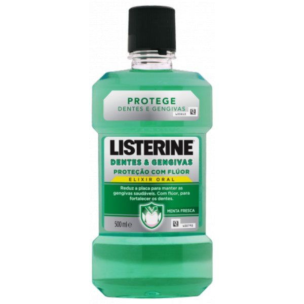 Listerine Dentes Gengivas Elixir - 500ml