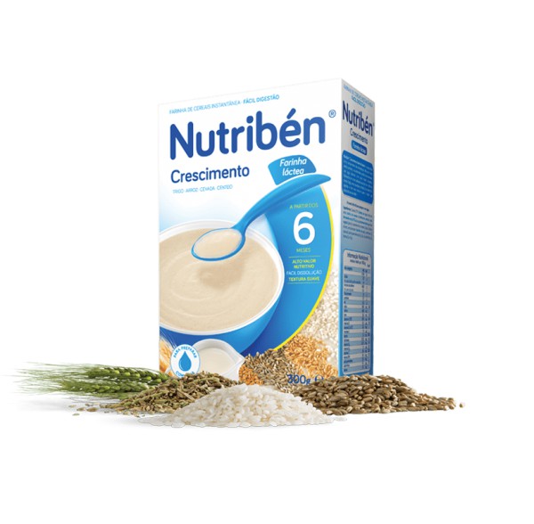 Nutribén Farinhas Crescimento (Láctea) - 300g (x2 unidades)