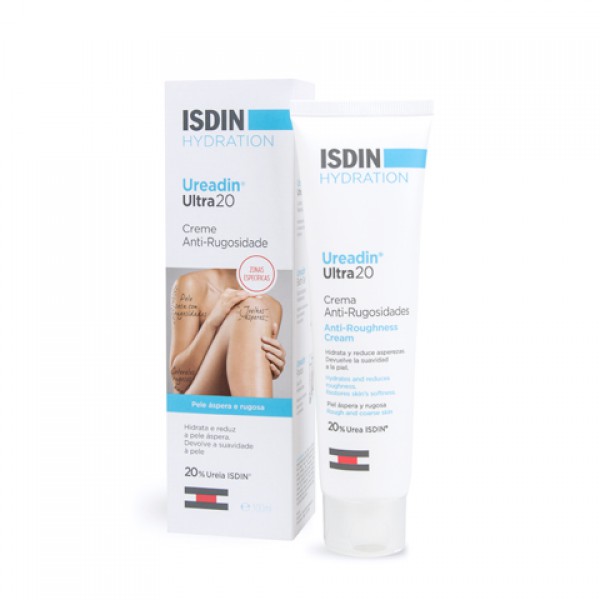 Isdin Hydration Ureadin Ultra 20 Creme Rugosidades - 100ml Isdin Hydration Ureadin Ultra 20 Creme Rugosidades - 100ml