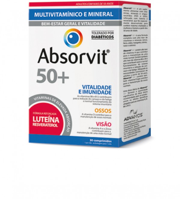 Absorvit 50+ Comprimidos (x30 unidades)