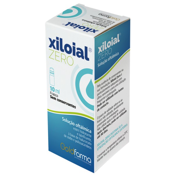 Xiloial Zero Solução Oftálmica Frasco - 10ml Xiloial Zero Solução Oftálmica Frasco - 10ml