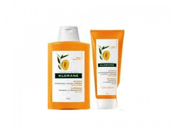 Klorane Capilar Champô Manga - 400ml + Oferta Bálsamo Manga - 50ml