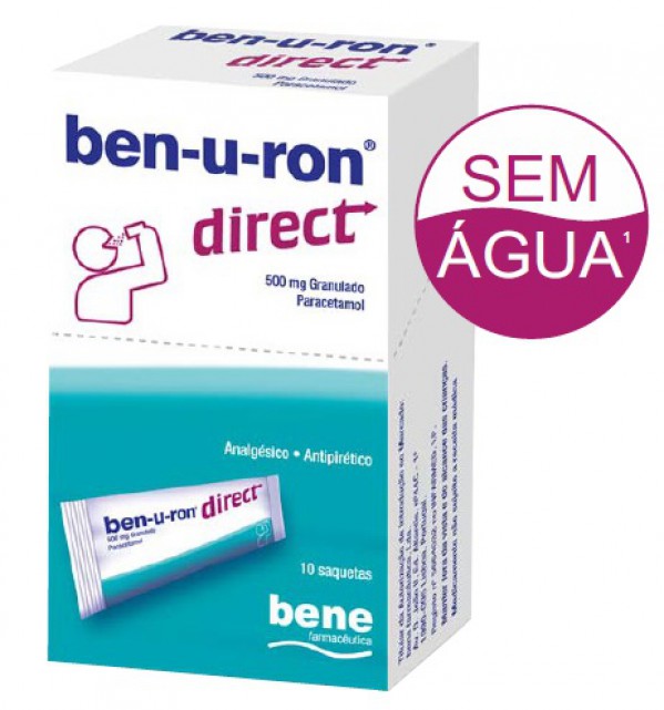 Ben-u-ron direct 500mg (x10 saquetas)
