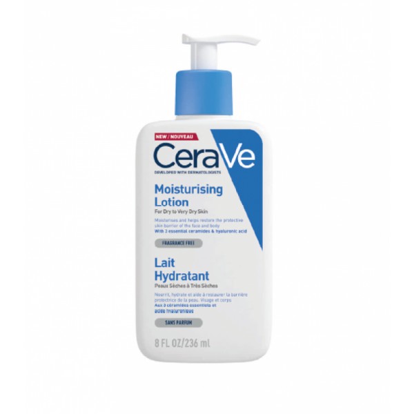 Cerave Core Moisturising Loção Hidratante Diária - 236ml