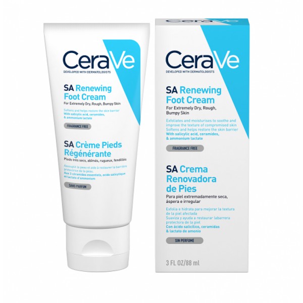 Cerave Spec Moisturising Creme Renovador Pés - 88ml