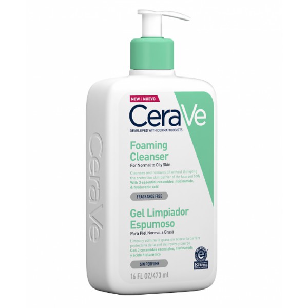 Cerave Cleanser Espuma Limpeza Facial - 473ml
