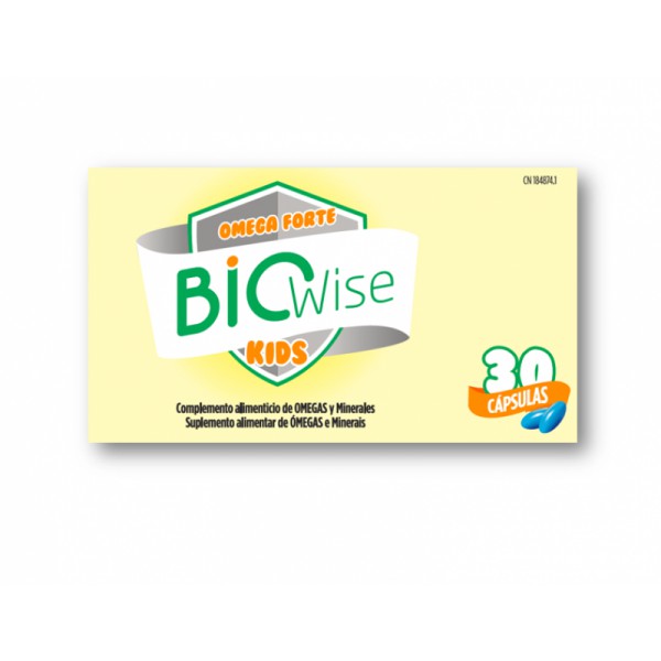 Omega Forte Biowise Kids Cápsulas (x30 unidades)