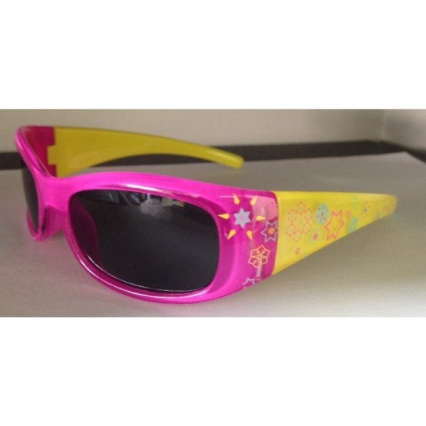 P Titboo Óculos Sol Rosa Amarelo Estrelas_ 2-4 anos