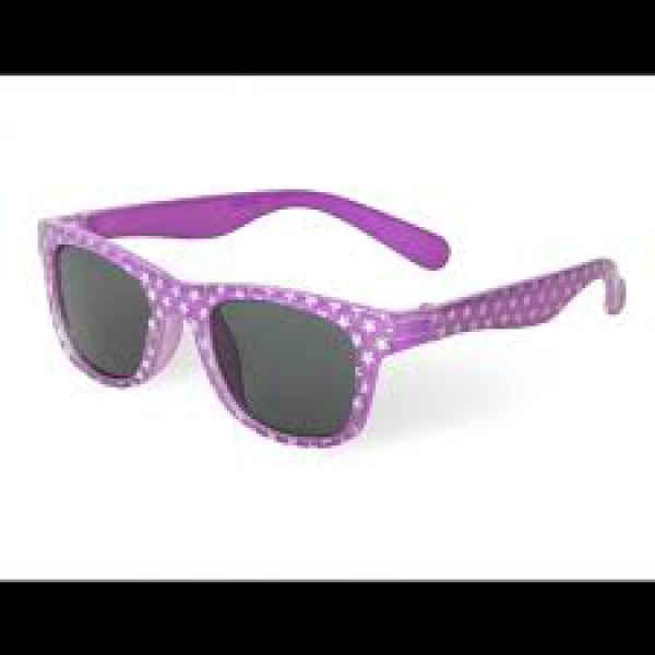 P Titboo Óculos Sol Feminino Roxo Estrelas_ 4-6 anos