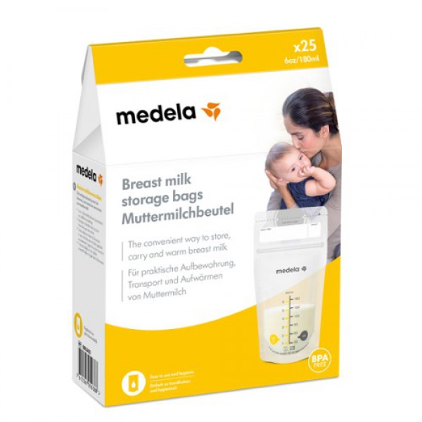 Medela Saco Conservação Leite - 180ml (x25 unidades)