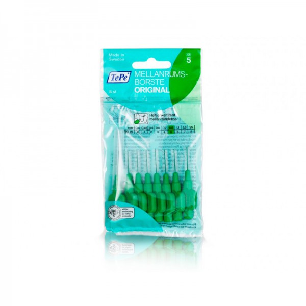 Tepe Original Escovilhao Interdentario 0,8mm Verde (x6 unidades)