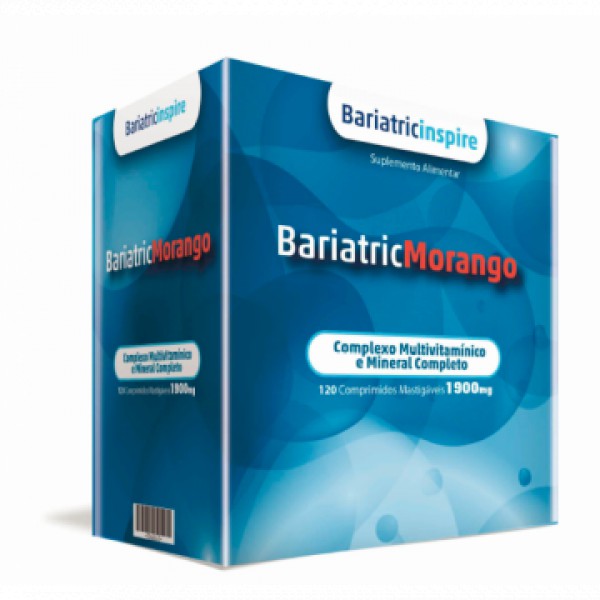 Bariatric Morango Comprimidos Mastigáveis (x120 unidades)