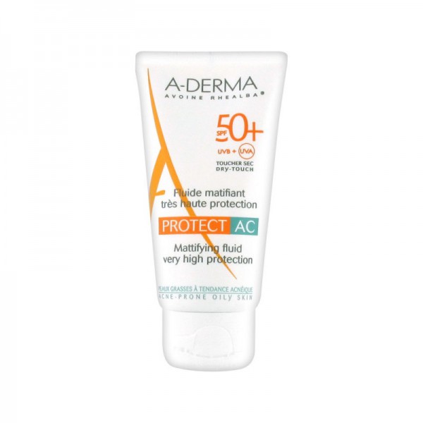 A-Derma Protect AC Fluido Matificante SPF50+ - 40ml