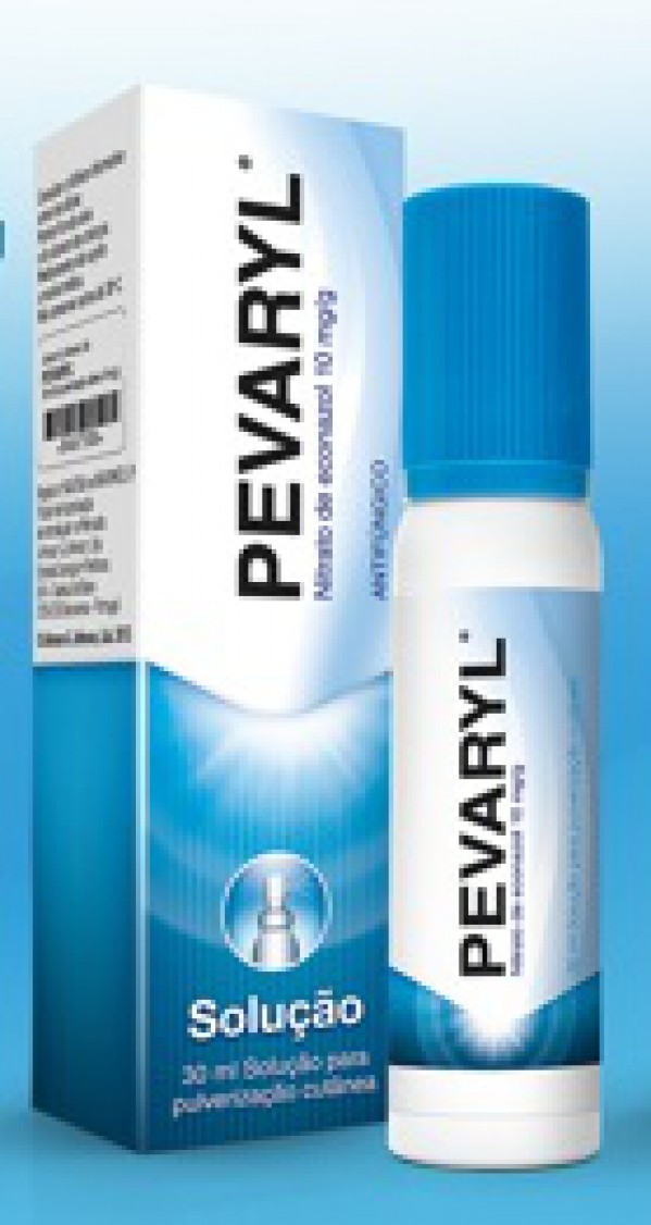 Pevaryl, 10 mg/ g solução pulverização cutânea - 30g