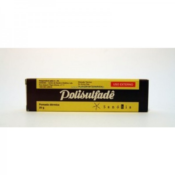Polisulfadê, 500/10000 UI/g  pomada - 20g