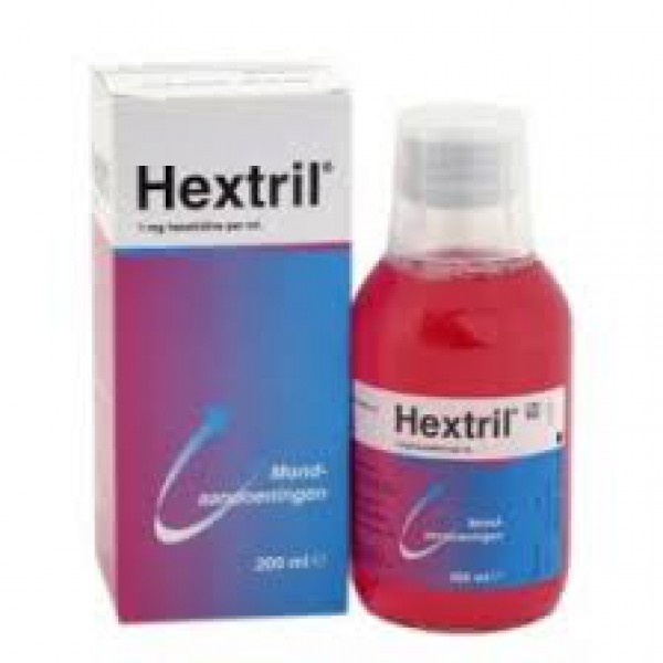 Hextril, 1 mg/ml solução bucal frasco - 200ml