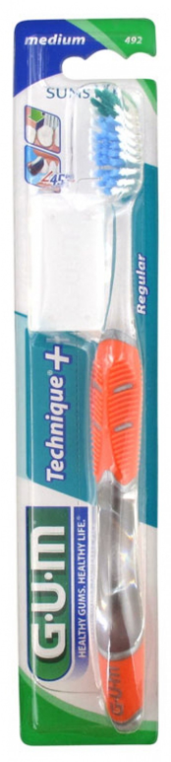 Gum Technique Escova Dentes 492 Full Size_ Média Gum Technique Escova Dentes 492 Full Size_ Média