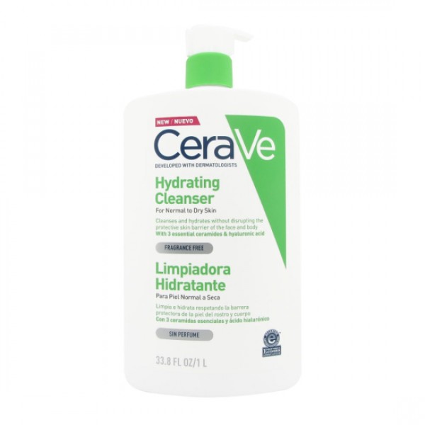 Cerave Cleanser Hydra Limpeza - 1000ml