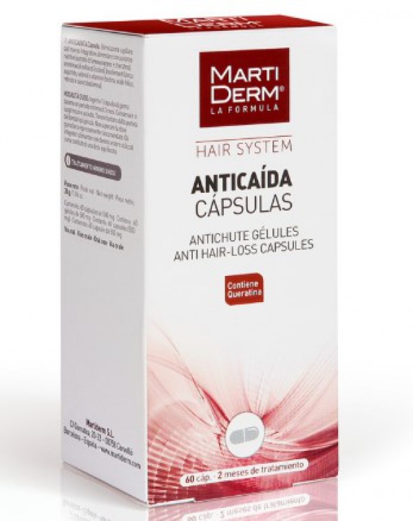 Martiderm Antiqueda Cápsulas (x60 unidades)