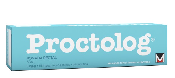 Proctolog, 5/58 mg/g  pomada rectal bisnaga - 50g