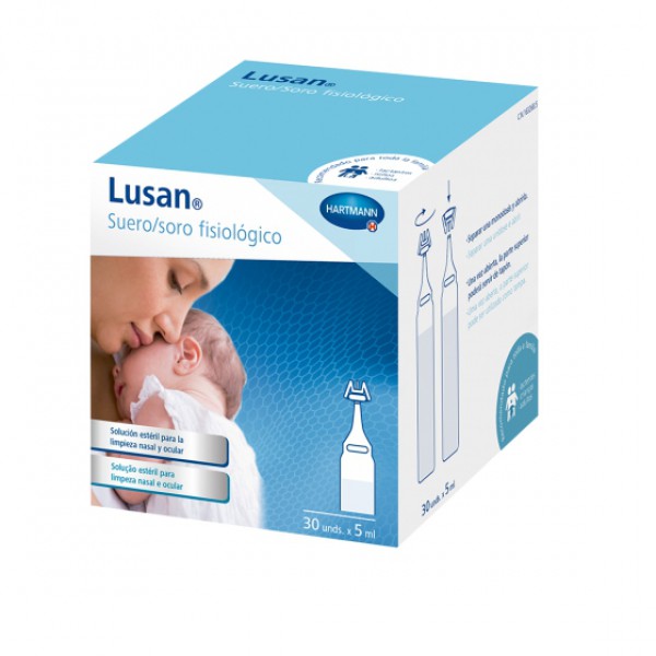 Lusan Soro Fisiológico Unidose - 5ml (x30 unidades)