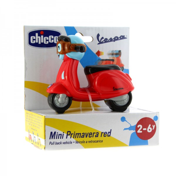 Chicco Mini Vespa Primavera Vermelha_2-6 anos