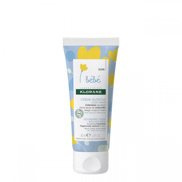 Klorane Bebé Creme Nutritivo Calêndula - 40ml