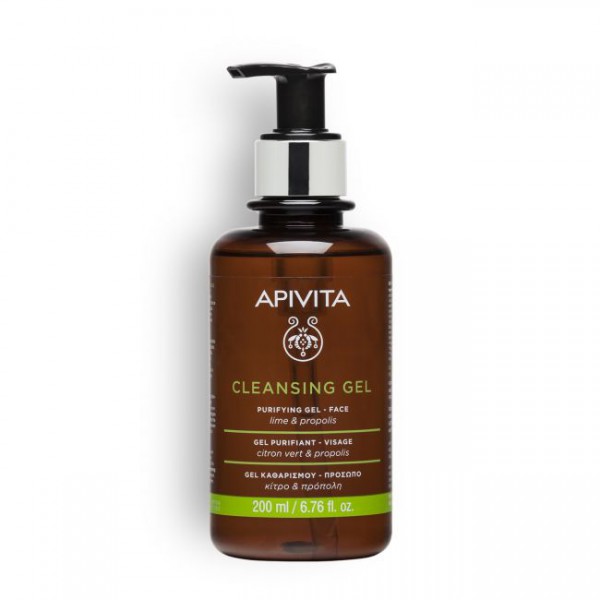 Apivita Gel Limpeza Pele mista/oleosa - 200ml