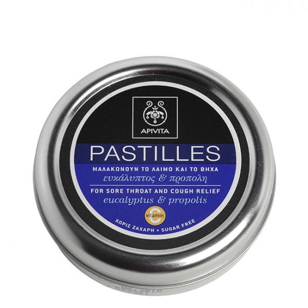 Apivita Eucalipto Própolis Pastilhas - 45g