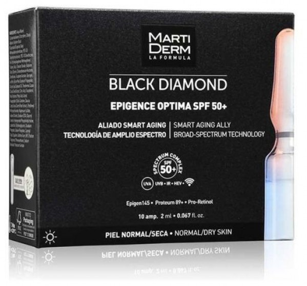 Martiderm Epigence Optima SPF50+  (x10 ampolas)