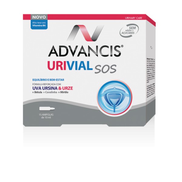 Advancis Urivial SOS Ampolas - 10ml (x15 unidades)