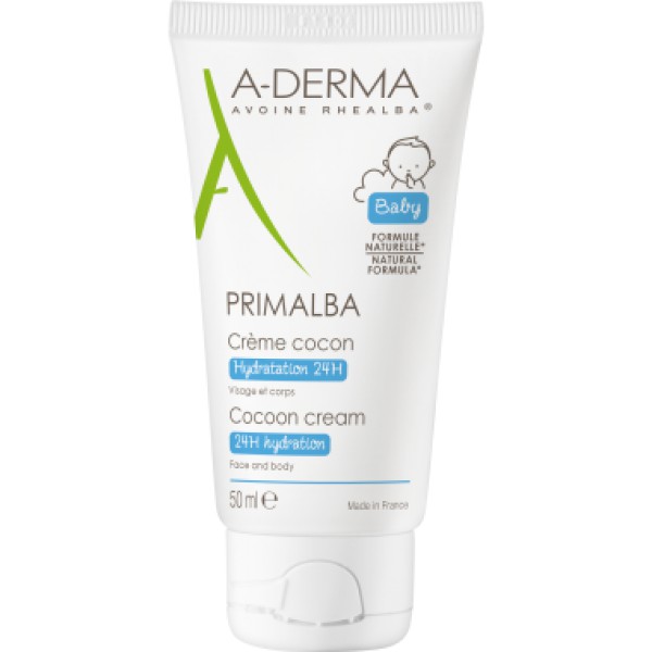 A-Derma Primalba Creme Hidratante Coconut - 50ml