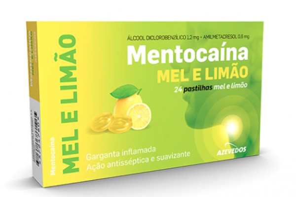 Mentocaína Mel e Limão