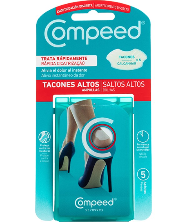 Compeed Salto Alto Penso Bolha Calcanhar (x5 unidades)