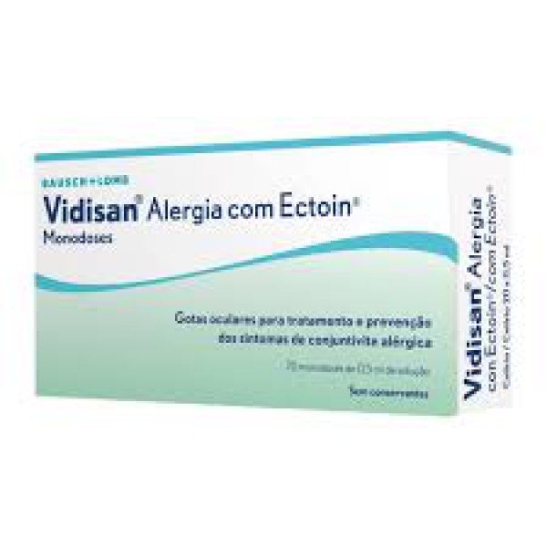 Vidisan Alergia Ectoin Colirio - 0,5ml (x20 unidades) Vidisan Alergia Ectoin Colirio - 0,5ml (x20 unidades)