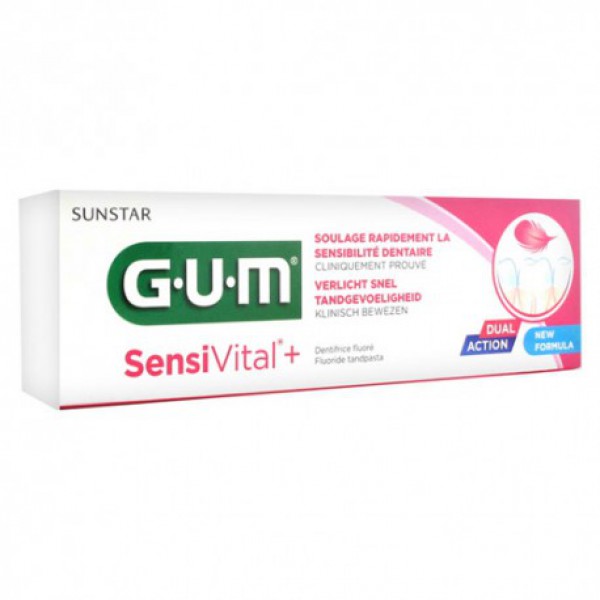 Gum Sensivital + Pasta Dentífrica - 75ml